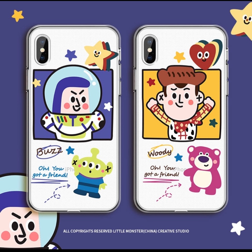 Disney Toy Story Woody Buzzlight Iphone Case